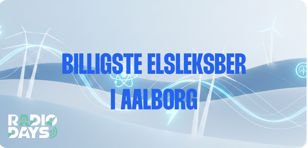 Top 5 billigste elselskaber i Aalborg i 2026