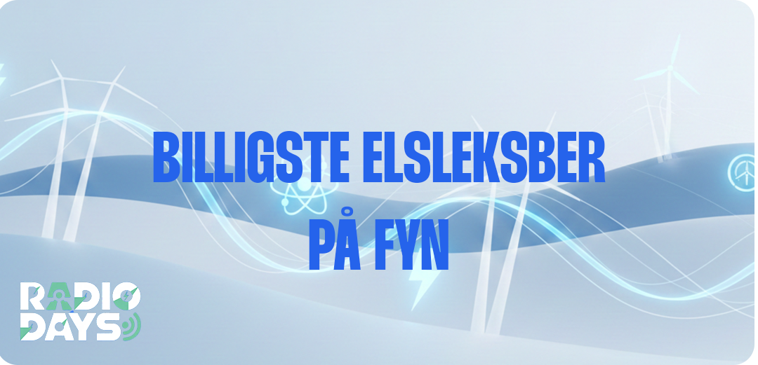 Top 5 billigste elselskaber på Fyn i Danmark 2026
