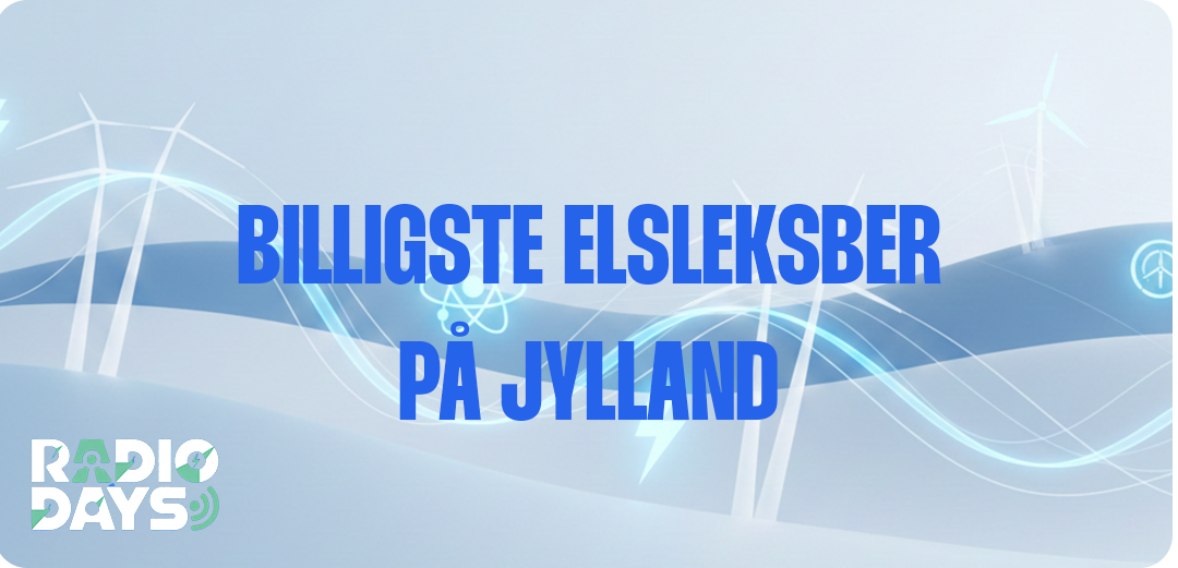 Top 5 billigste elselskaber på Jylland i Danmark 2026