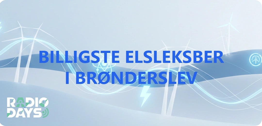 de 10 billigste elselskaber i Brønderslev