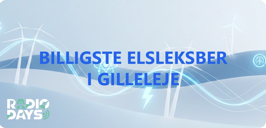 de 10 billigste elselskaber i Gilleleje
