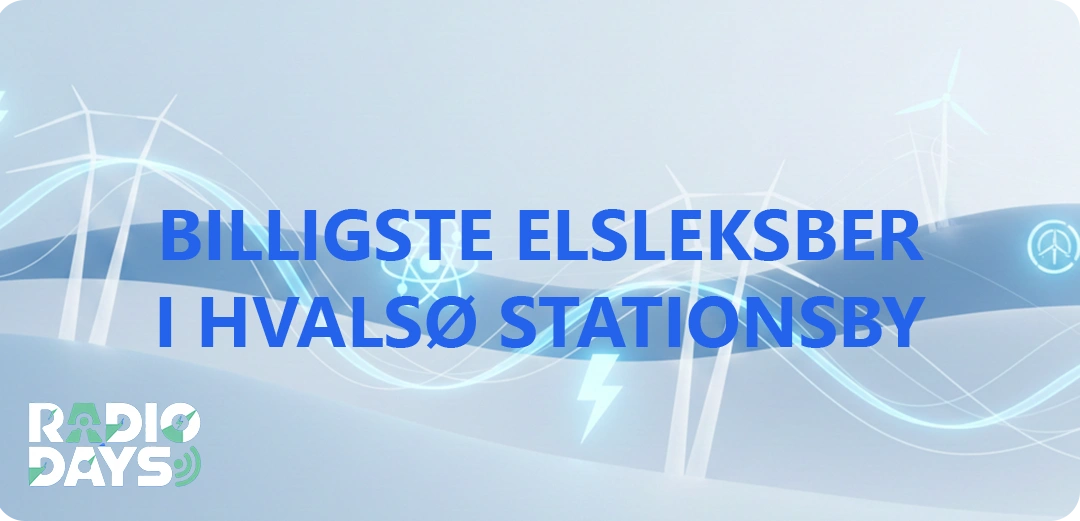 de 10 billigste elselskaber i Hvalsø Stationsby