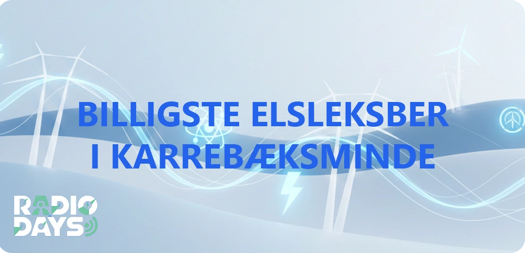 de 10 billigste elselskaber i Karrebæksminde