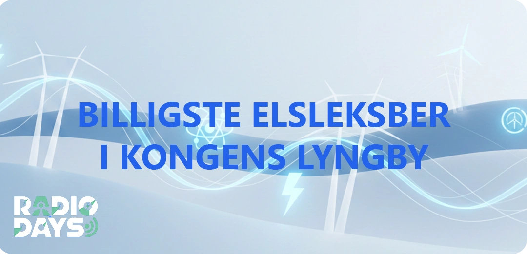 de 10 billigste elselskaber i Kongens Lyngby