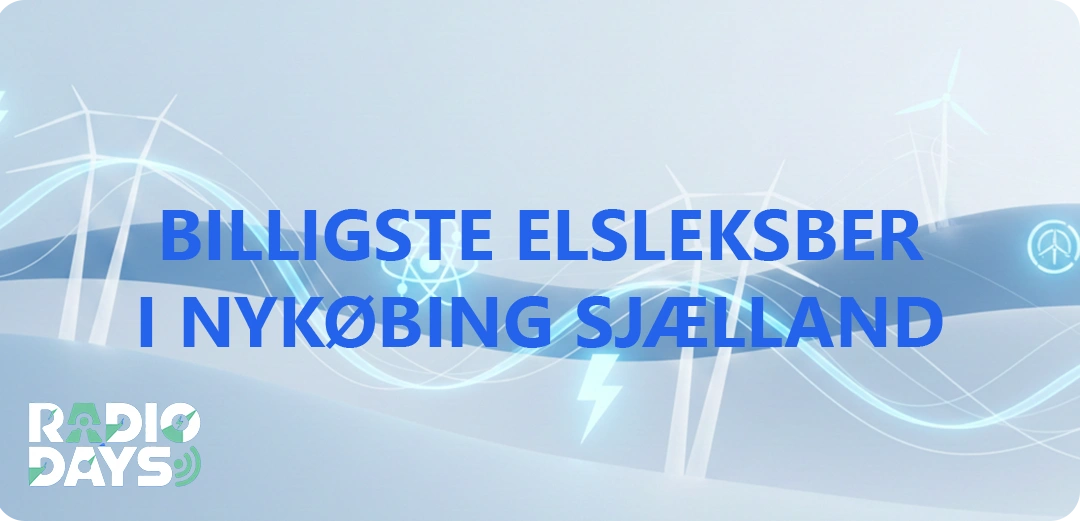 de 10 billigste elselskaber i Nykøbing Sjælland 