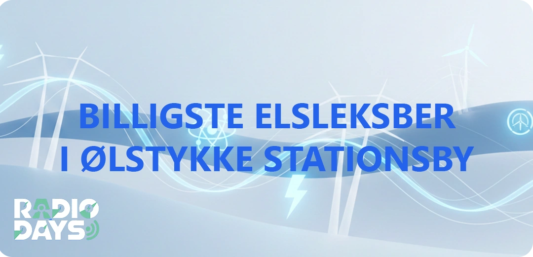 de 10 billigste elselskaber i Ølstykke Stationsby