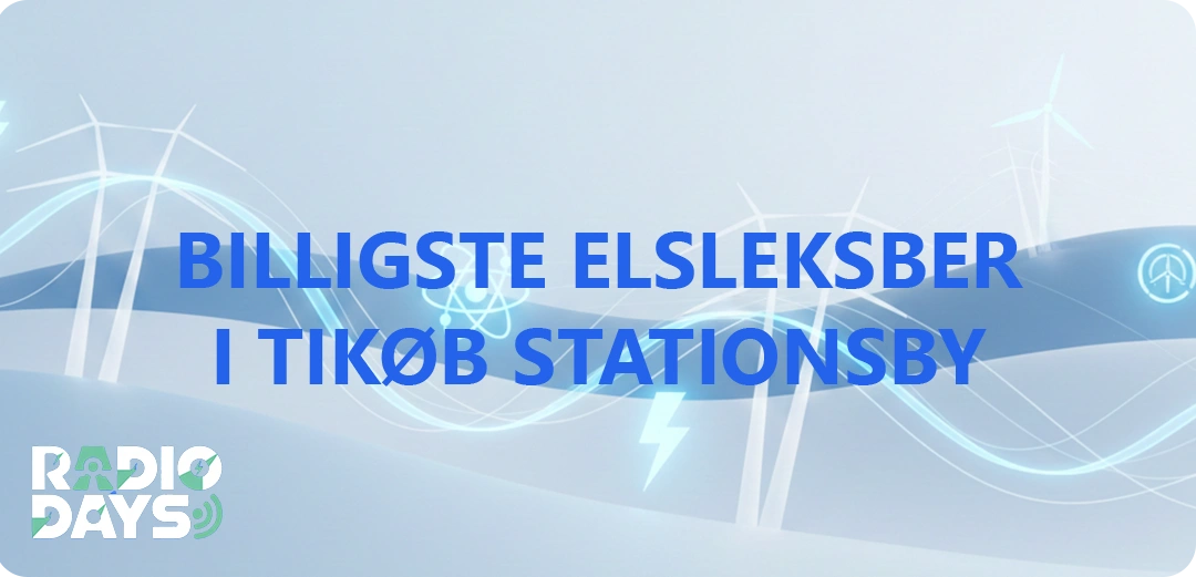 de 10 billigste elselskaber i Tikøb Stationsby