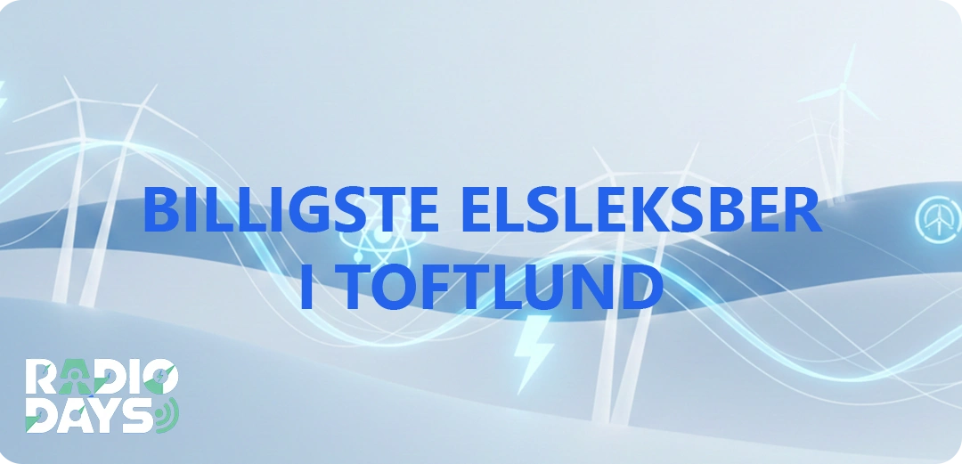 de 10 billigste elselskaber i Toftlund