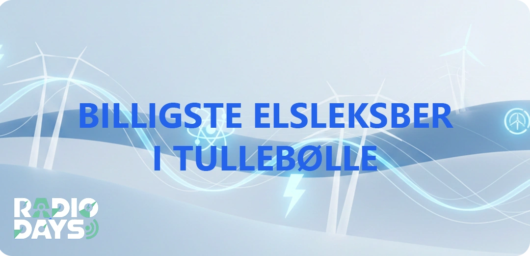de 10 billigste elselskaber i Tullebølle