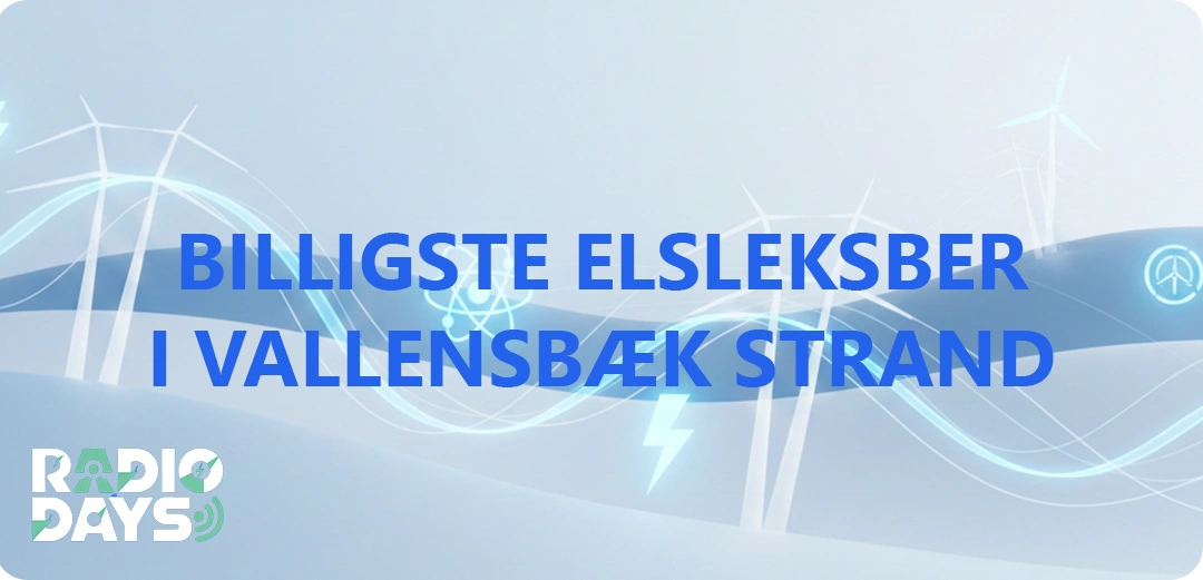 de 10 billigste elselskaber i Vallensbæk Strand